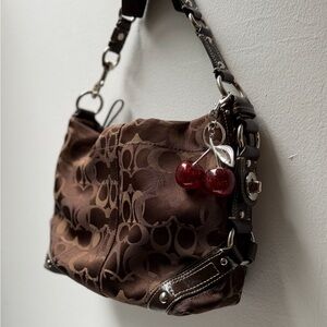 Coach Carly Brown Optic C  Shoulder Bag